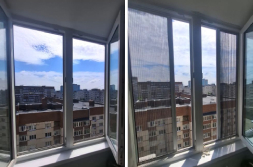 Москитная сетка плиссе